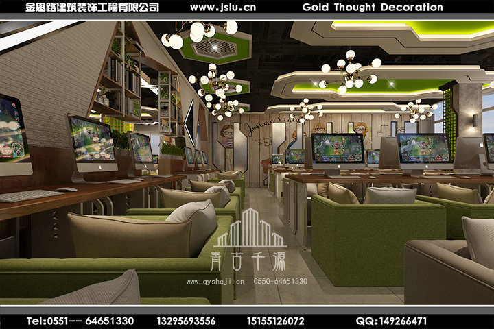 安徽網(wǎng)咖裝修設計